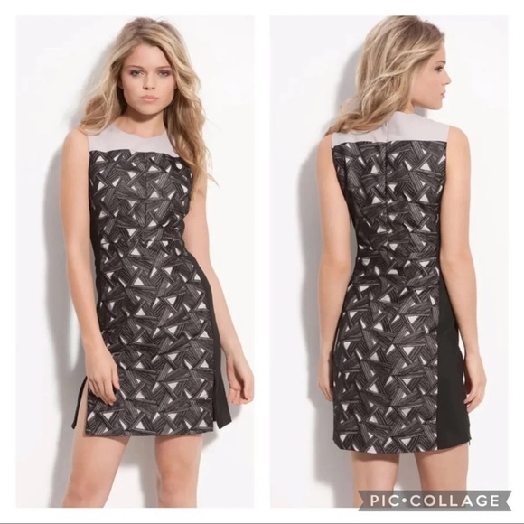 Diane Von Furstenberg Reona Cutout Mini Dress Sheath Bodycon 0 - Picture 1 of 8